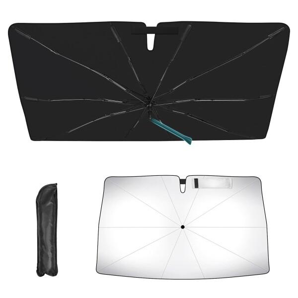 セレナ C28 車種専用 傘型サンシェード 360°回転可能 遮光 断熱UVカット フロントガラス用...