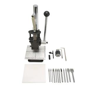 ハンドプレス機 ハンディプレス 革細工 菱目打ち...の商品画像