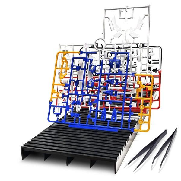 (Tmwinners) ガンプラ スタンド 平型/最大４２枚立てかけ可能/フラット (溝3mm 長方...