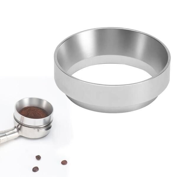LKCCTK コーヒーグラインダーリング パウダー受けパウダーリング ステンレスのコーヒーリング 5...