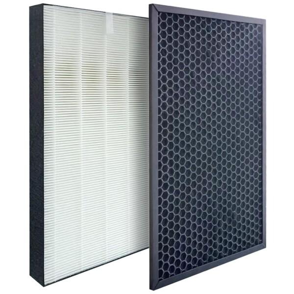 HIDBEA FZ-D50HF 集塵フィルター FZ-D50DF 脱臭フィルター 空気清浄機フィルタ...