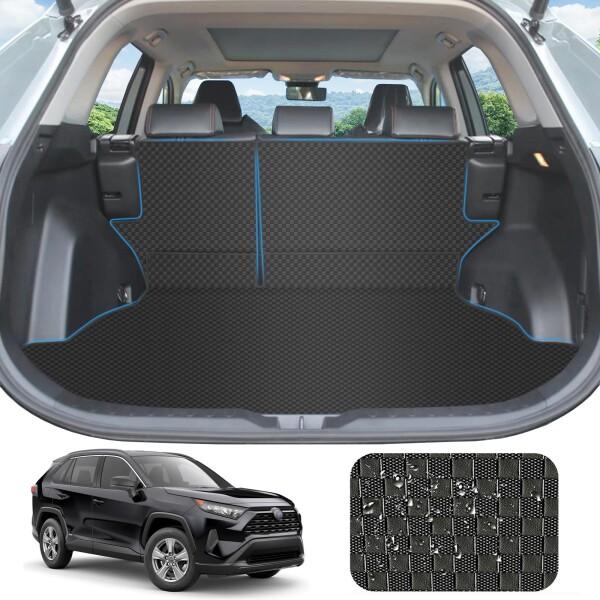 YORKNEIC トヨタ 新型 RAV4 ラゲッジマット 50系 2019年〜現行対応 背もたれカバ...