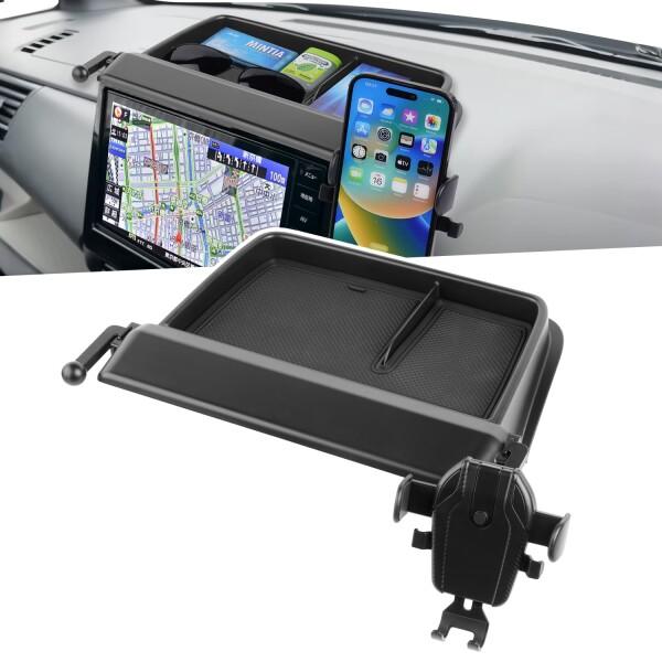 LIMSTYLE 三菱 デリカミニ 7型ナビに専用 ダッシュボードトレイ 収納トレイ DELICA ...