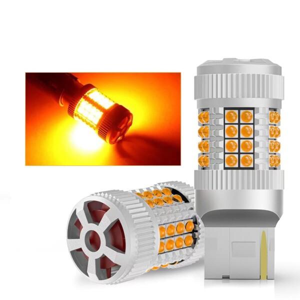 Aokyoung T20 シングル LED ウィンカー 最新型 冷却ファン搭載 純正アンバー ハイフ...