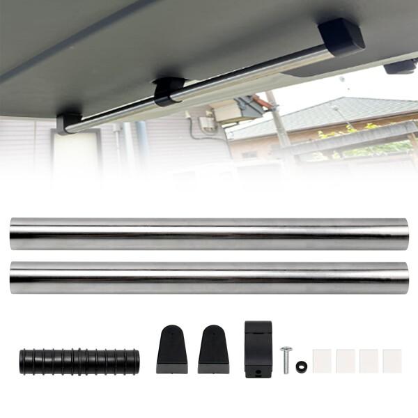 Jeyaic 車内収納クロスライドシリーズ ハンガーポールトヨタ ハイエース専用 ウェットスーツ/ス