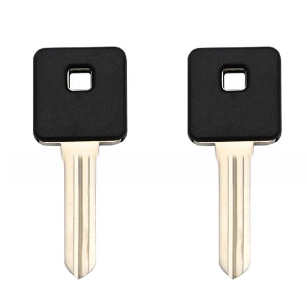 2個セット ハーレーダビットソン ロングブランクキー 合鍵作成用 スポーツスター FL Fx XLH...