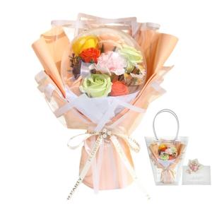 MEJARDIN リニューアル仕様 バルーンブーケ ソープフラワー 自立式花束 人気プレゼント 枯れない