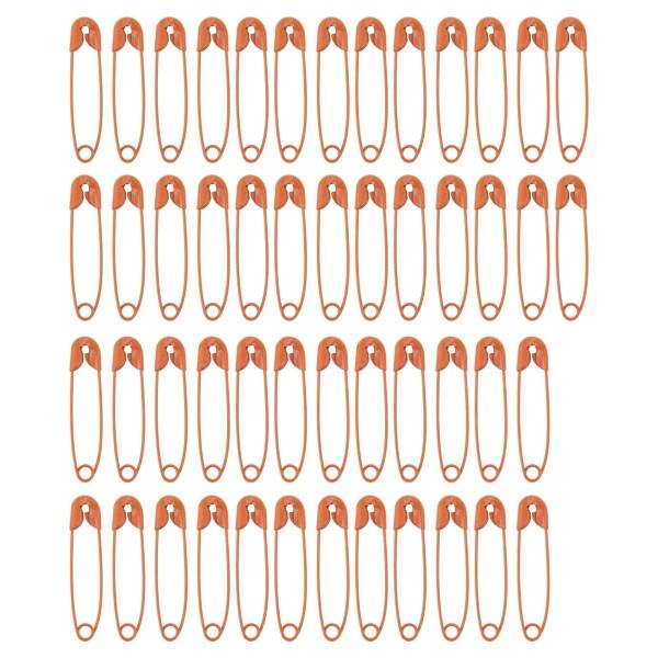 CAPASTEC カラー安全ピン 塗装された安全ピン30mm ニッケルメッキ スモール 裁縫ピン ブ...