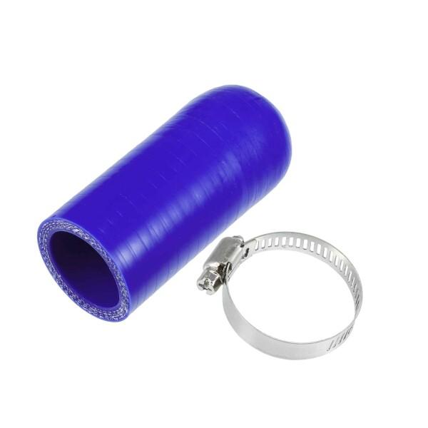 ACROPIX 耐熱耐油 内径30mm 長さ80mm 厚さ5mm ブルー ホースバンド付属 密封強化...