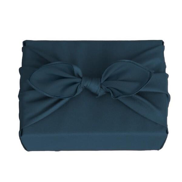 風呂敷 大判 ふろしき 紫/紺 おしゃれ 無地 ちりめん 高級 洗濯可能 ポリエステル エコバッグ ...