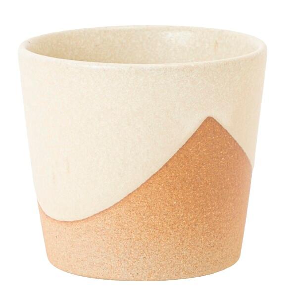 明山 codomono お揃いコップ 大 火色 [ファイ]85×h80mm 容量約200ml 信楽焼...