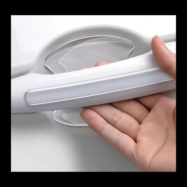 SHILSJ 透明 車のドアハンドルプロテクションカバー に対応 レクサス ES AXZH11 /L...