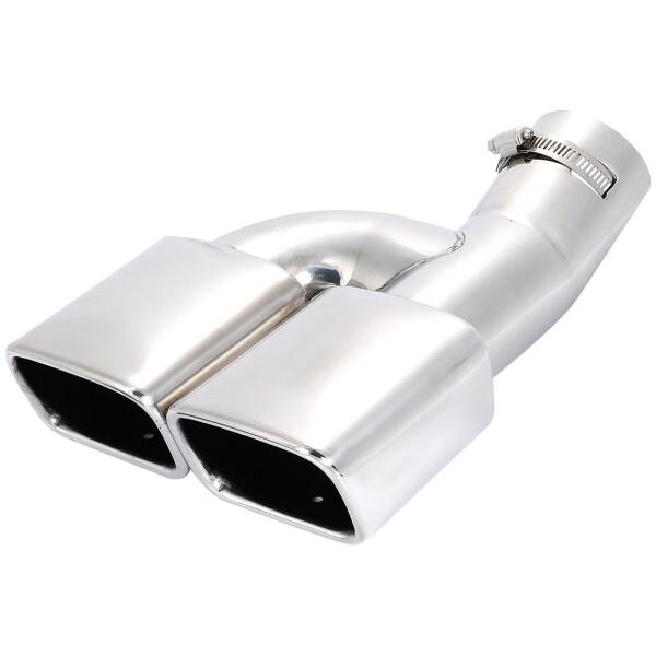 マフラーカッター トヨタ 80系 ノア ヴォクシー エスクァイア専用 モデリスタ対応 2本出し スク