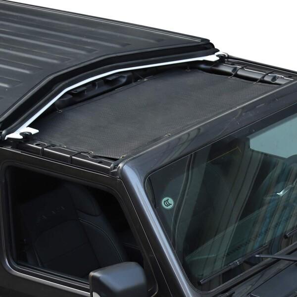 SQQP 車用断熱網 断熱 熱反射 紫外線の日よけ材料 エンジン用 Jeep Wrangler JK...