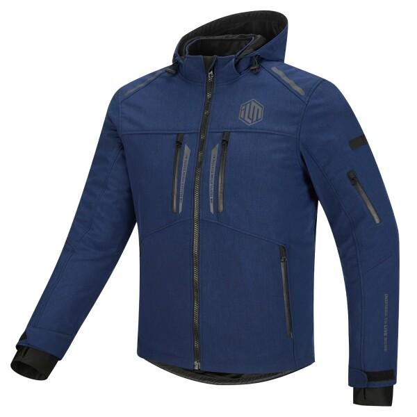 (ILM) バイク ジャケット ライディングジャケット 春秋 アジアンフィットモデル 防風防水保温 ...