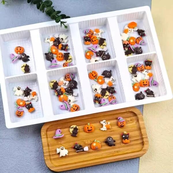 チョコレート装飾＆ケーキデコパーツセット（80個入り）チョコレートデコ 製菓材料 手作りお菓