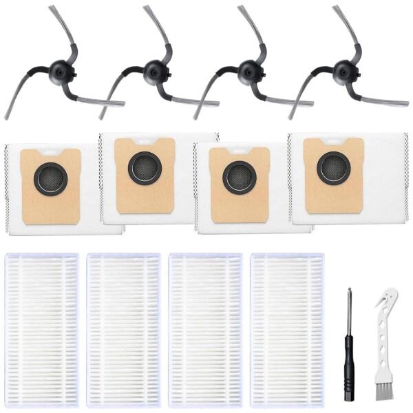 ホムカリ eufy用 Auto-Empty C10 掃除機 消耗品 アクセサリーセット フィルター4...