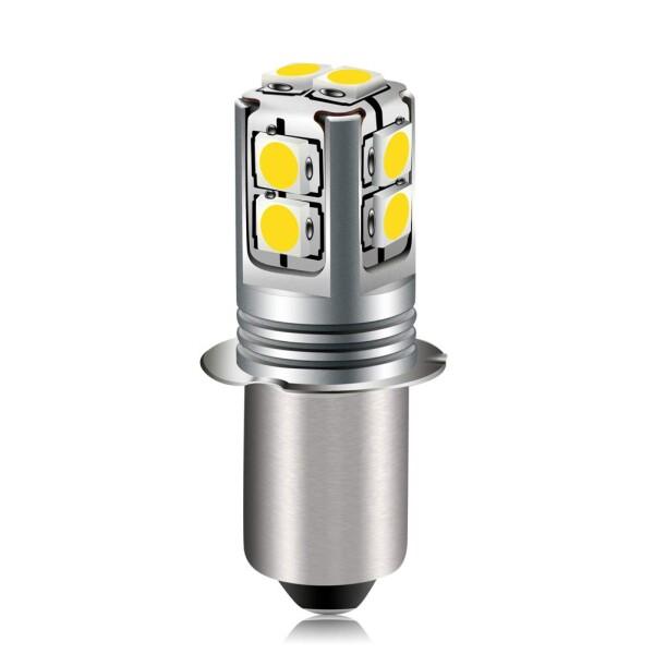 Ruiandsion アップグレードLED懐中電灯電球 6-40V P13.5S LED電球 ウォー...