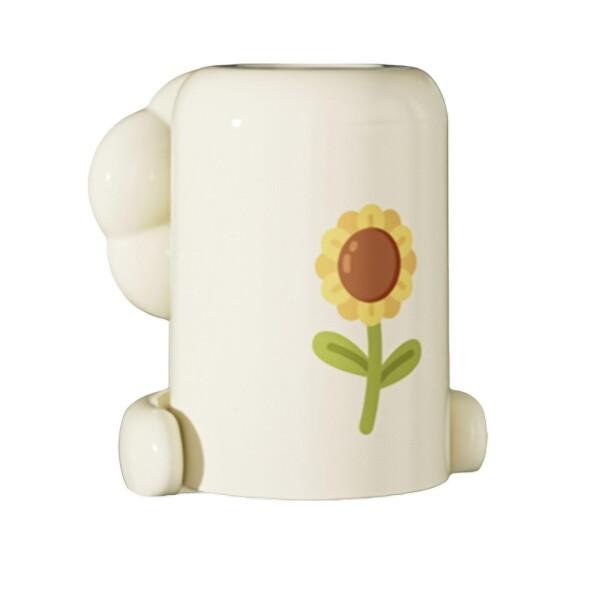 歯磨きコップ うがいコップ セット プラスチック製 吸盤式壁掛け 免打孔取り付け U型ダ