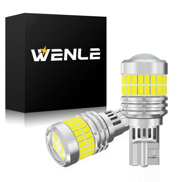 WENLE T16 led バックランプ 後退灯 爆光 3000LM 5倍明るさUP ホワイト600...