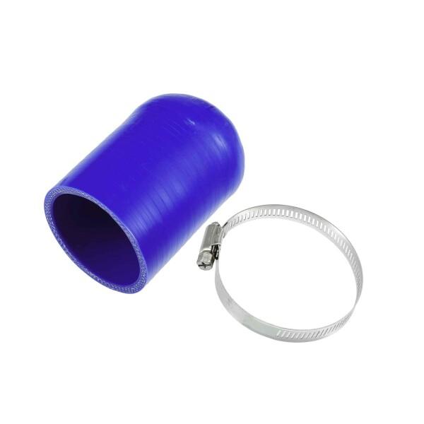 ACROPIX 耐熱耐油 内径57mm 長さ80mm 厚さ5mm ブルー ホースバンド付属 密封強化...