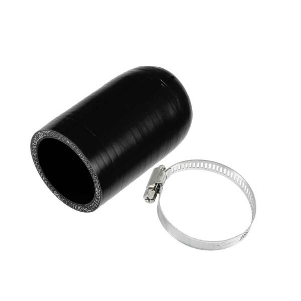 ACROPIX 耐熱耐油 内径45mm 長さ80mm 厚さ5mm ブラック ホースバンド付属 密封強...