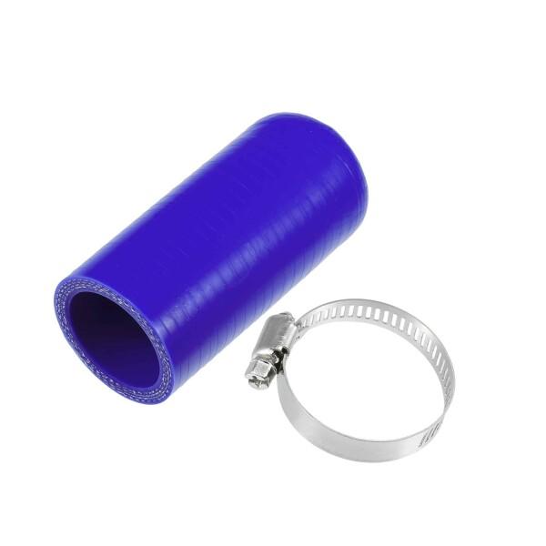 ACROPIX 耐熱耐油 内径32mm 長さ80mm 厚さ5mm ブルー ホースバンド付属 密封強化...