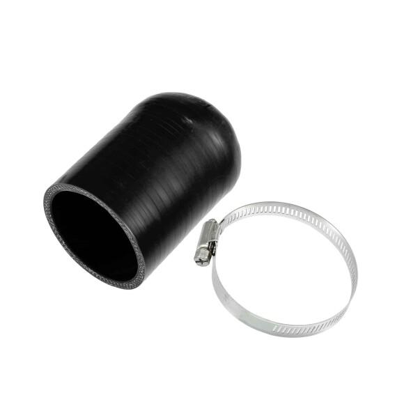 ACROPIX 耐熱耐油 内径57mm 長さ80mm 厚さ5mm ブラック ホースバンド付属 密封強...