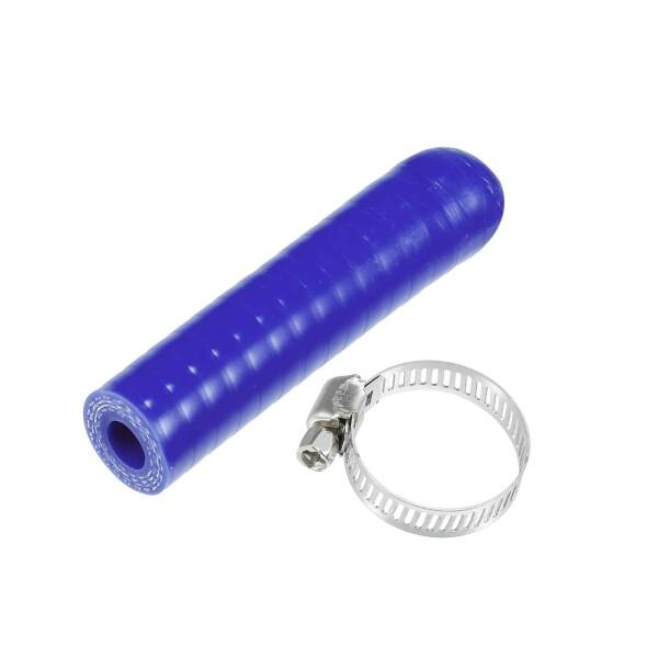 ACROPIX 耐熱耐油 内径10mm 長さ80mm 厚さ5mm ブルー ホースバンド付属 密封強化...