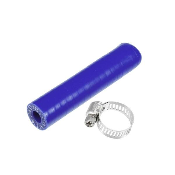 ACROPIX 耐熱耐油 内径8mm 長さ80mm 厚さ5mm ブルー ホースバンド付属 密封強化 ...