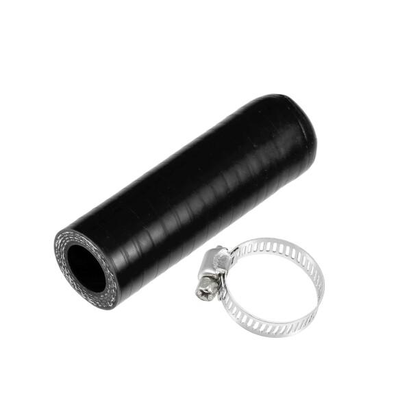 ACROPIX 耐熱耐油 内径16mm 長さ80mm 厚さ5mm ブラック ホースバンド付属 密封強...