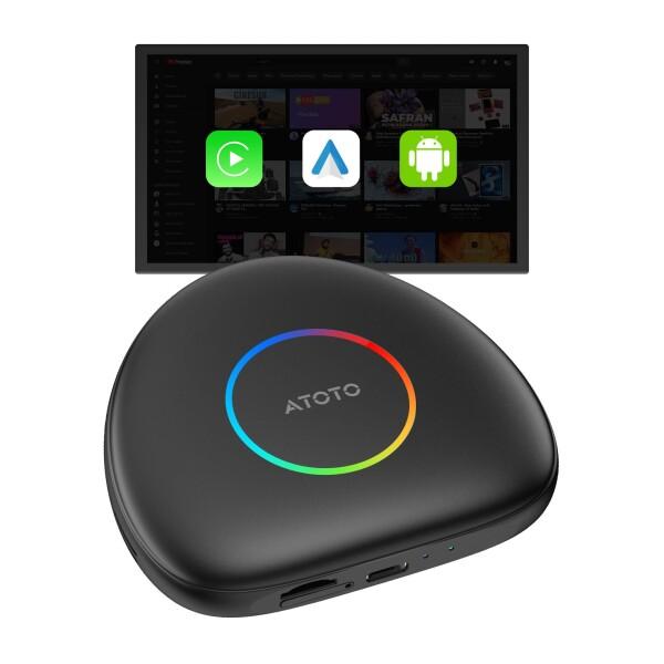 CB6C Ai Box CarPlay ワイヤレス aiボックス 車、2025年のアップグレード版カ...