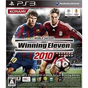 PS3 ワールドサッカーウイニングイレブン2010 PS3用ソフト（パッケージ版）の商品画像