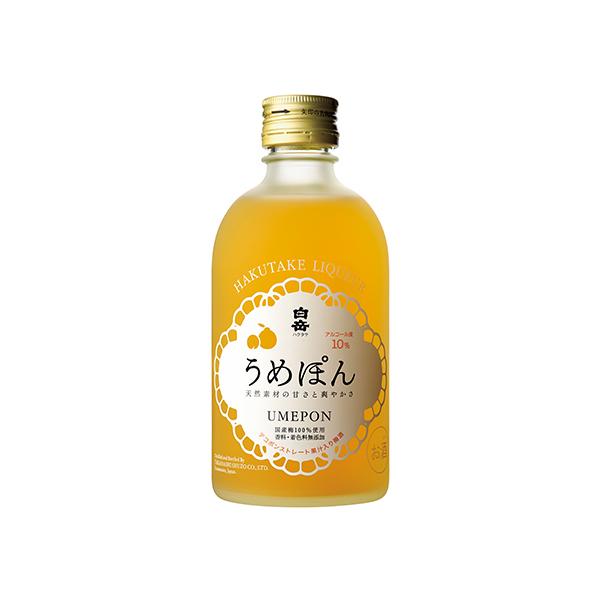 白岳 うめぽん 米焼酎 高橋酒造 10度 300ml