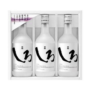 白岳 しろ 金しろ 銀しろ 米焼酎 高橋酒造 25度 720ml 3本セット