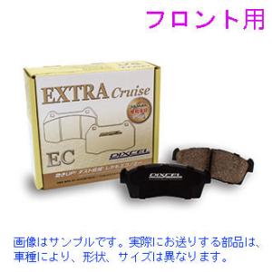 ポルテ NCP145 2014/04〜 【フロント】ブレーキパッド DIXCEL ECタイプ(EC-...