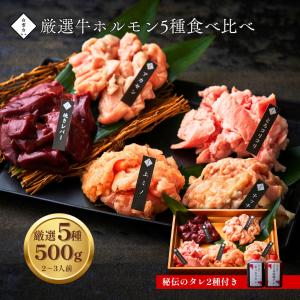 焼肉セット 焼肉 お肉 ギフト 父の日 プレゼント ホルモン 5種 500g  焼肉 贈答用 誕生日プレゼント 大阪 鶴橋 焼肉白雲台｜hakuundai