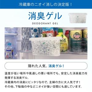 消臭ゲル 詰め替え用 5個セット | 冷蔵庫 ...の詳細画像2