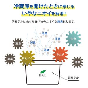消臭ゲル 詰め替え用 5個セット | 冷蔵庫 ...の詳細画像3
