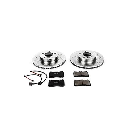 Power Stop K4656 Front Brake Kit with Drilled/Slot...