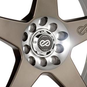 18x7.5 Enkei EV5 (Matte Bronze w/ Machined Lip) Wheels/Rims 5x100/114.｜hal-proshop2