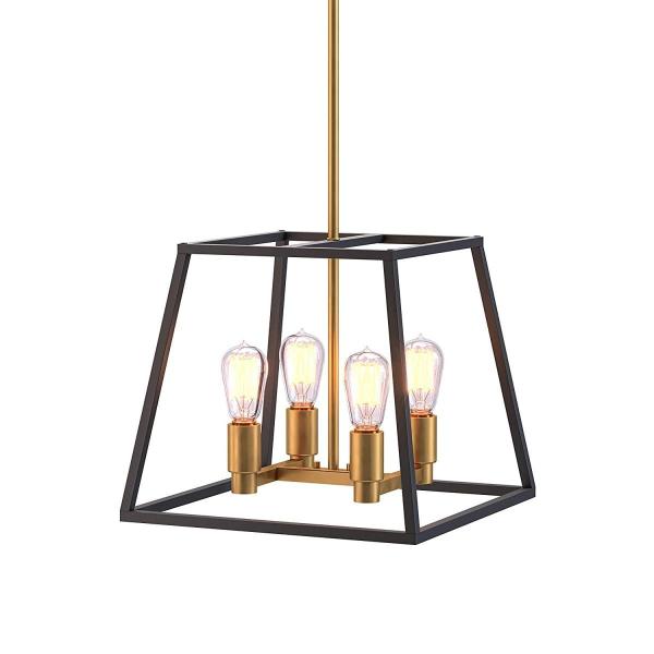 Artika CAR15-ON Carter Square 4 Pendant Light Fixt...