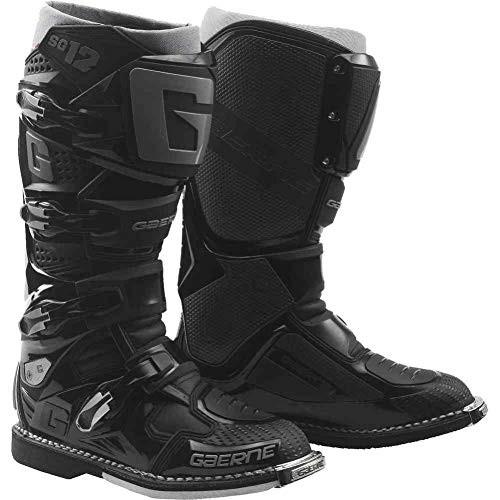 New 2019 Gaerne SG-12 Men&apos;s Motocross Boots (Black...