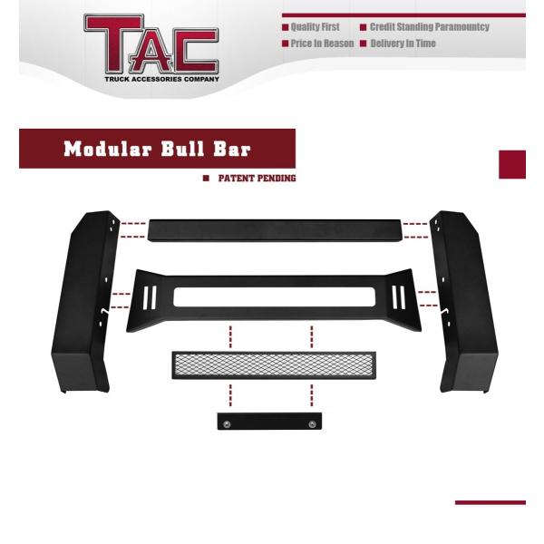 TAC Predator Mesh Version Modular Bull Bar Fit 200...