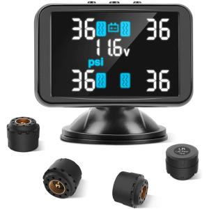 Tymate Tire Pressure Monitoring System-Large Colorful Screen, 4 Alarm｜hal-proshop2