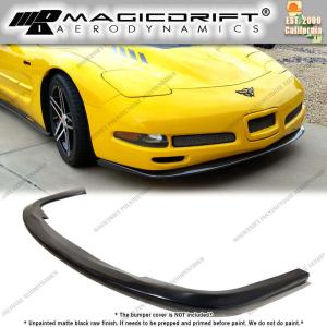 For 97-04 Chevy Corvette C5 CS Style Front Bumper Lip Splitter Diffuser Urethane｜hal-proshop2