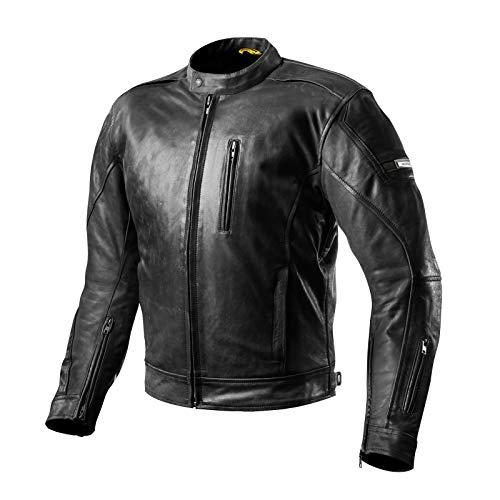 SHIMA Hunter Mens Vintage Leather Motorcycle Jacke...