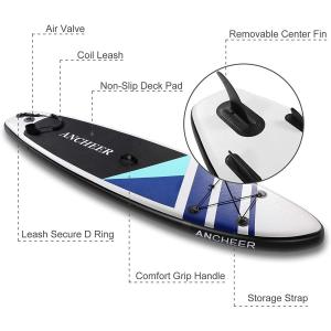 ANCHEER Inflatable Stand Up Paddle Board, All-Round SUP Board with Pre｜hal-proshop2