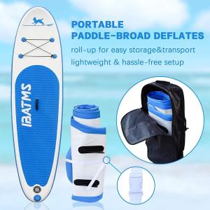 IBATMS Inflatable 10' x 30" x6" Stand Up Paddle Board SUP Board with P｜hal-proshop2