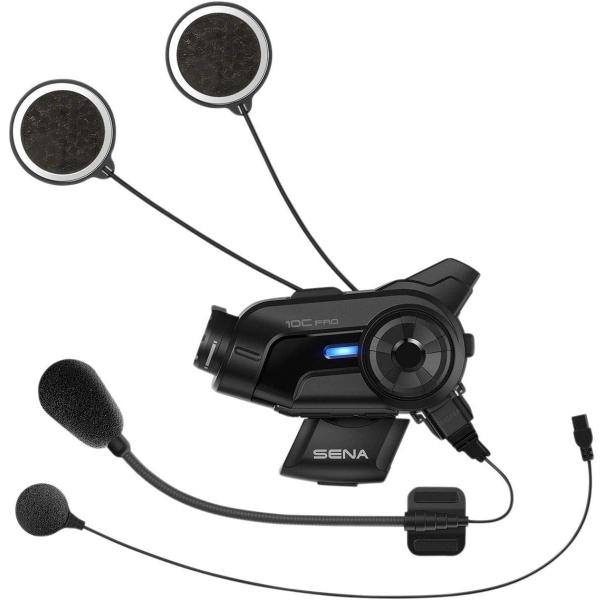 Sena 10C Pro Motorcycle Bluetooth Headset Camera a...